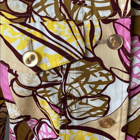 Harve Benard Vintage Floral Blazer Jacket - Picture 4 of 7